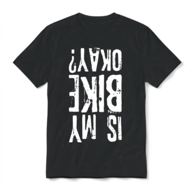 Motorcycle Biker Motocross Unisex T-Shirt - Black