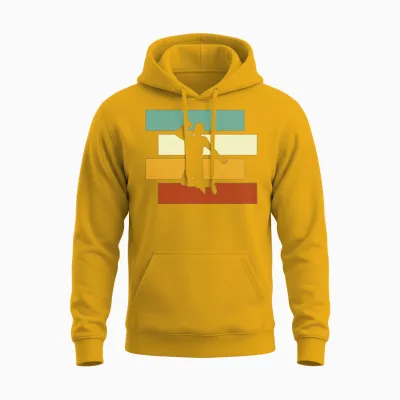 Singer Retro Unisex Hoodie - Gold
