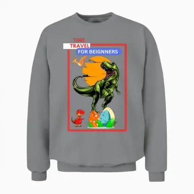 Time Travel for Beginners 2023 Unisex Sweatshirt - Sport Grey