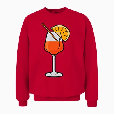 Spritz Logo Aperölchen Aperölchen Aperölchen Jga Unisex Sweatshirt - Red