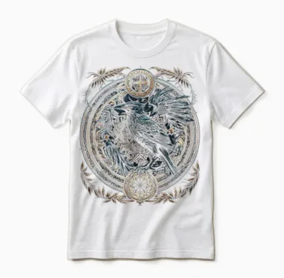 Odins Raven Viking Valhalla Viking Mythology T-Shirt, Black Unisex T-Shirt - White