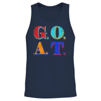 G.o.a.t. Unisex Tank Top - Navy – 2
