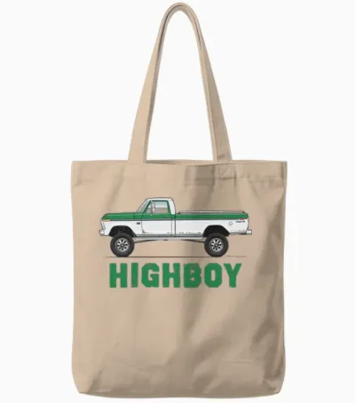 Higboy Seapine Green Tote Bags - Natural