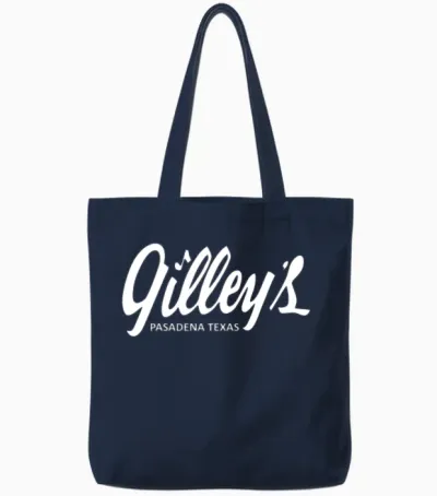 Funny Gilley S Design Tote Bags - Navy