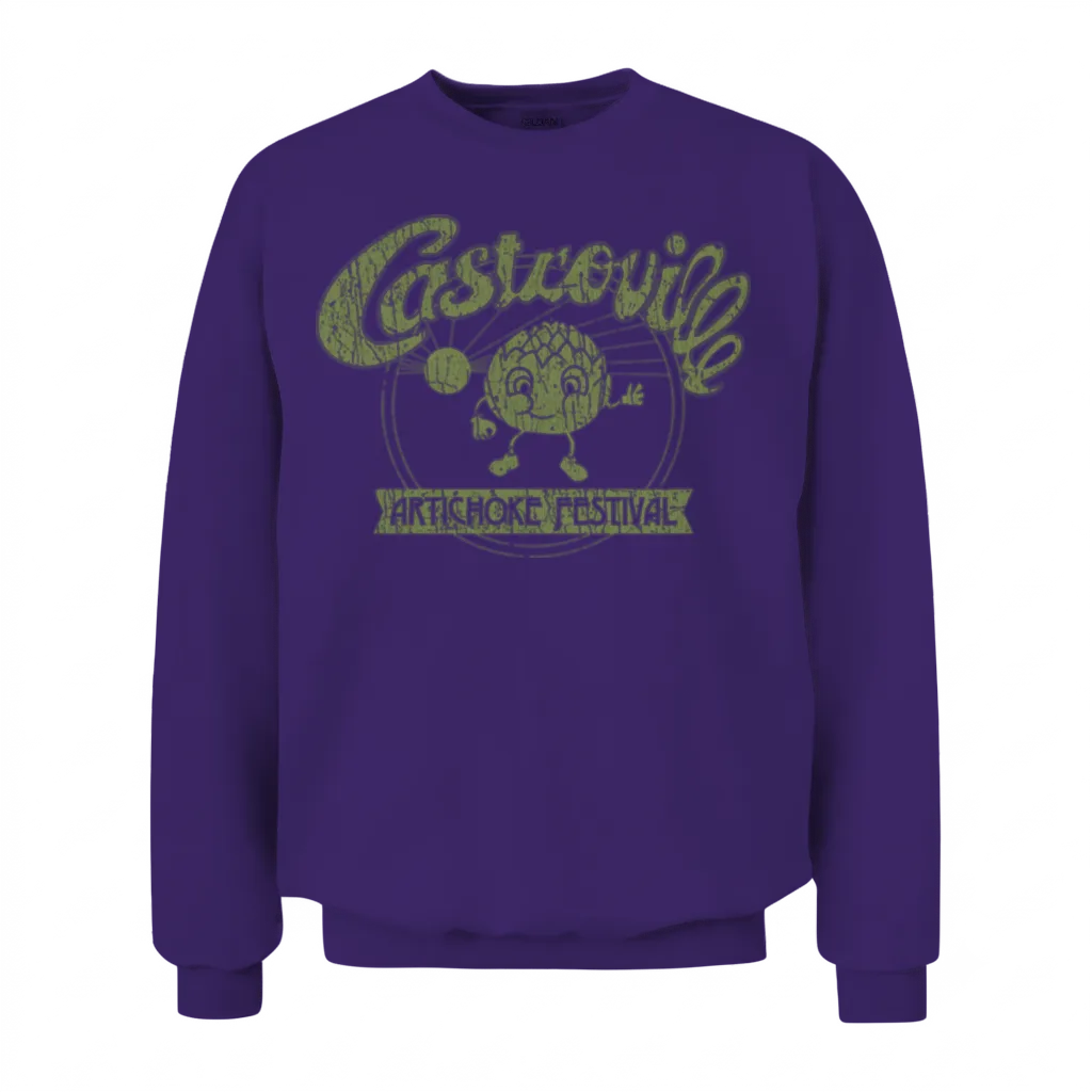 Castroville Artichoke Festival 1959 Unisex Sweatshirt - Purple