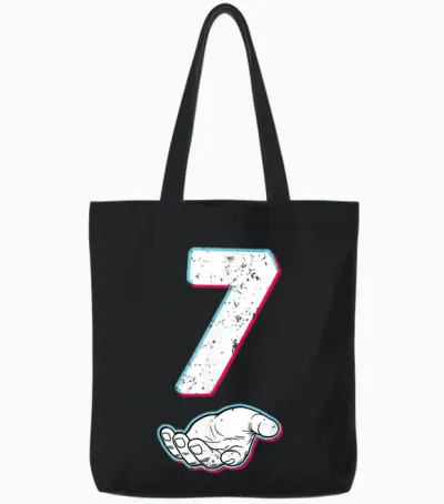 Number 67 Matching Six Seven 6 7 Meme 6 7 Halloween Costume Tote Bags - Black