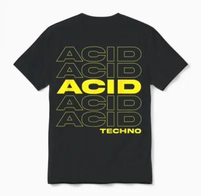 Acid Techno T-Shirt We Love 303 Unisex T-Shirt - Black