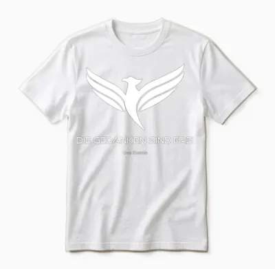 Die Gedanken Sind Frei - Uwe Steimle Unisex T-Shirt - White