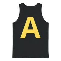 Letter a Funny Chipmunk Group Matching Halloween Unisex Tank Top - Black – 1