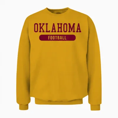 Oklahoma Football Unisex Sweatshirt - Gold
