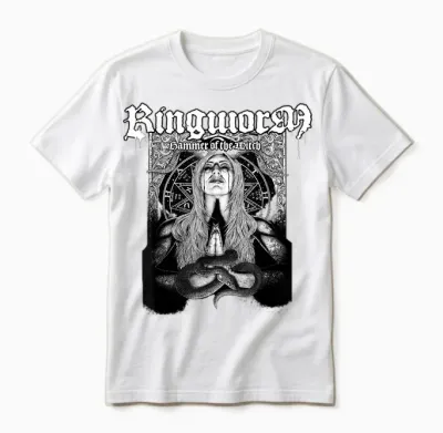 Ringworm - Hammer of the Witch - Produit Officiel Unisex T-Shirt - White