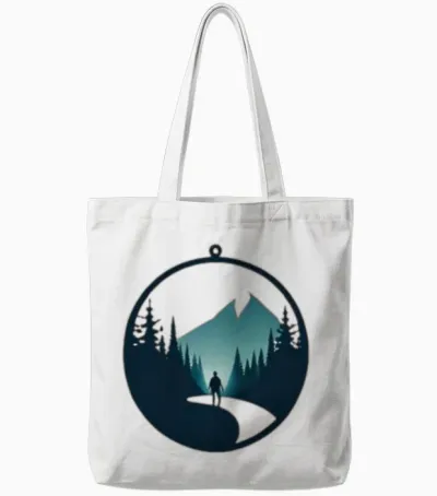 Hiking Tote Bags - White