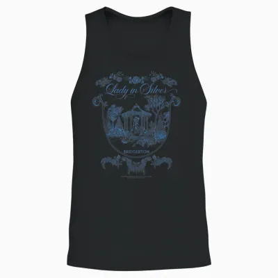 Bridgerton Fairytale Gazebo Offiziell Lizenziert Unisex Tank Top - Black
