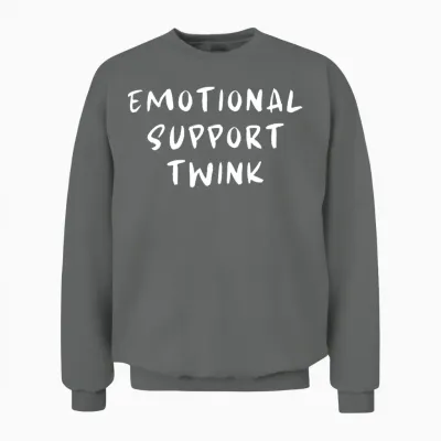 Dank and Funny Meme Unisex Sweatshirt - Graphite Heather