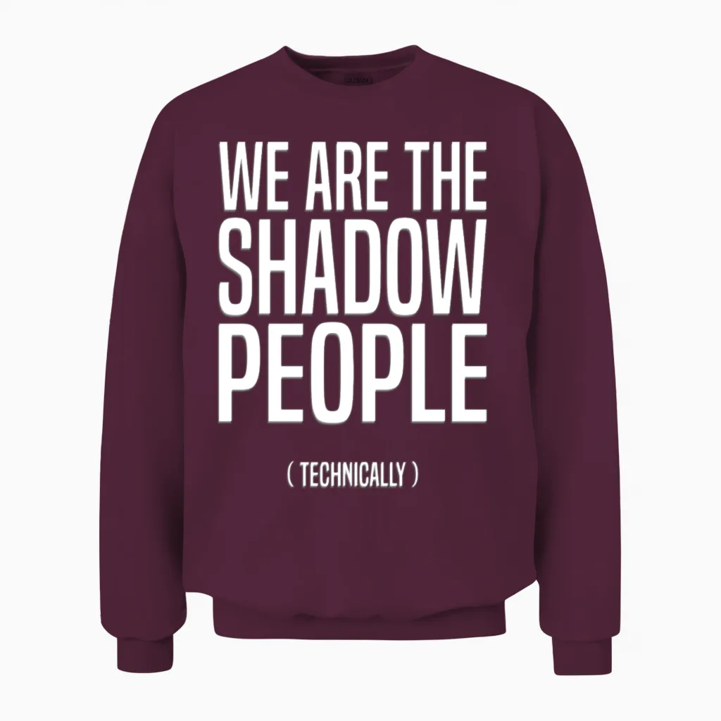 Stage Technician Unisex Sweatshirt in Maroon