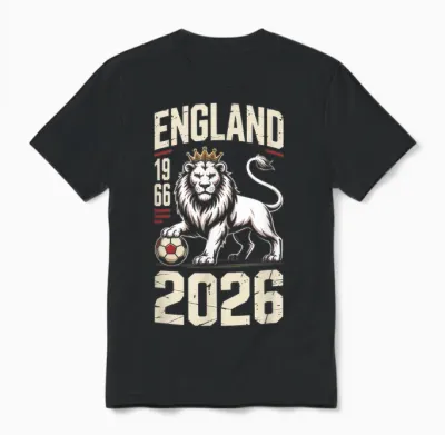 England Eng English Unisex T-Shirt - Black