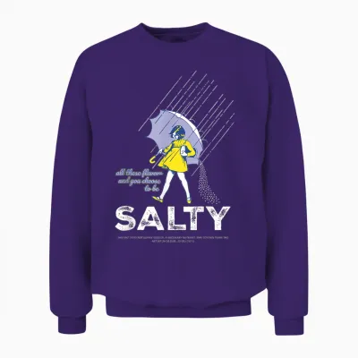Salty Sprinkle Unisex Sweatshirt - Purple