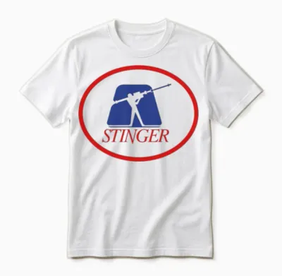 Vintage Stinger Logo Unisex T-Shirt - White