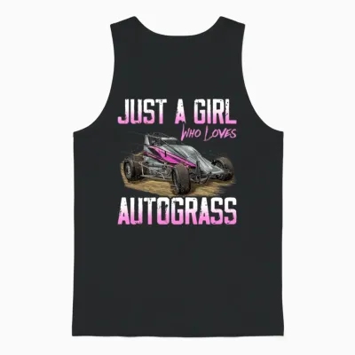 Retro Unisex Tank Top - Black