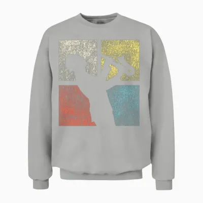 Saxophone Retro Vintage Unisex Sweatshirt - Ash