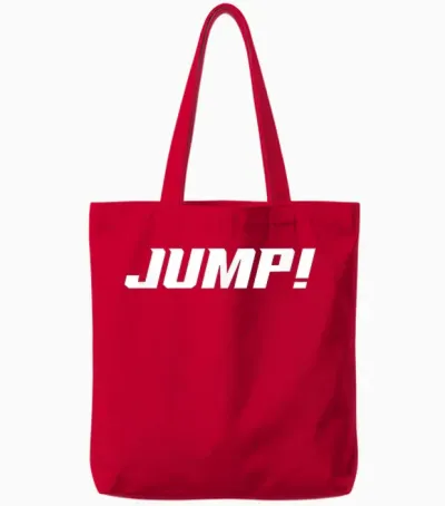 Jump! | K-Pop Tote Bags - Red