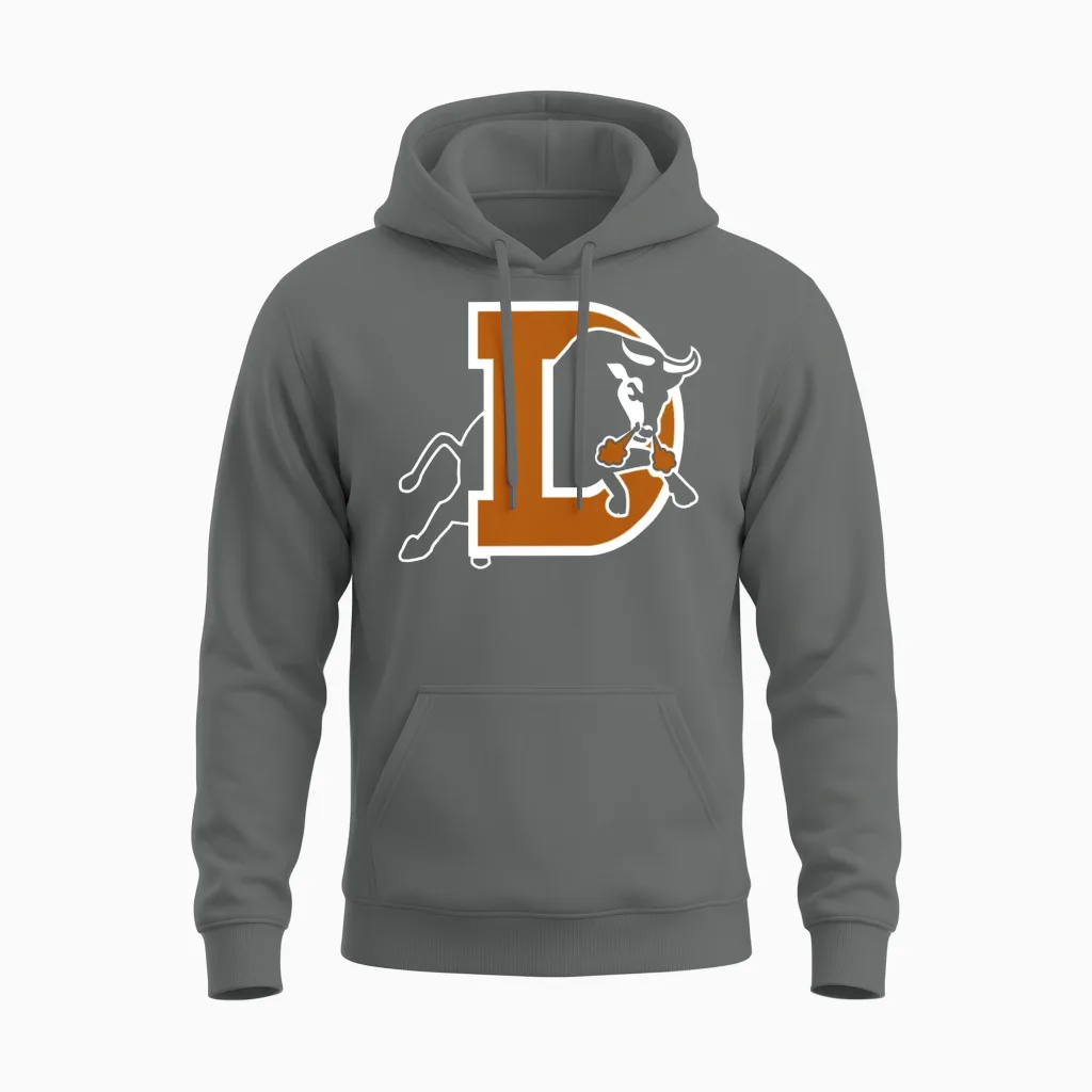 The-Durham-Bulls-Pen Unisex Hoodie in Graphite Heather