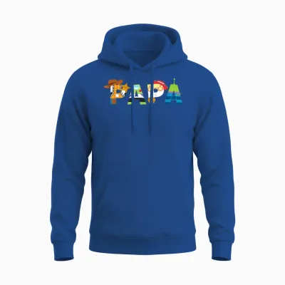 Disney and Pixar's Toy Story Papa Father's Day Dad Birthday T-Shirt, Black, S Unisex Hoodie - Royal
