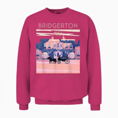 Bridgerton Modern Minimal Offiziell Lizenziert Unisex Sweatshirt - Heliconia