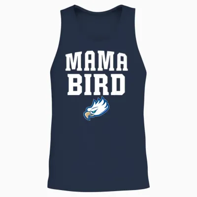 Florida Gulf Coast Eagles Mama Bird Unisex Tank Top - Navy