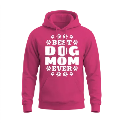 Pet Dog Owner Cute Dog Lover Dog Mom - Best Dog Mo Unisex Hoodie - Heliconia