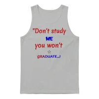 Funny Quite Unisex Tank Top - Ash – 1