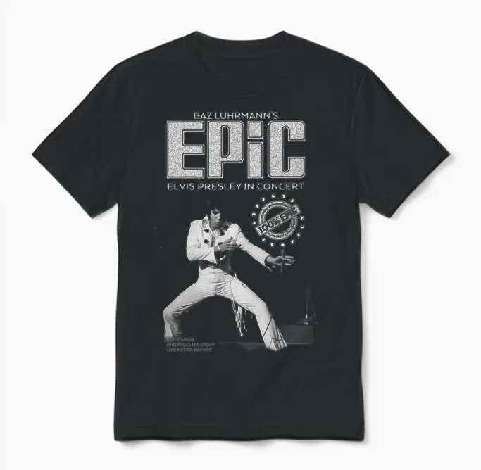 Elvis Presley Epic Jumpsuit Unisex T-Shirt in Black