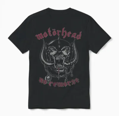 Motörhead No Remorse 1984 Tour Unisex T-Shirt - Black