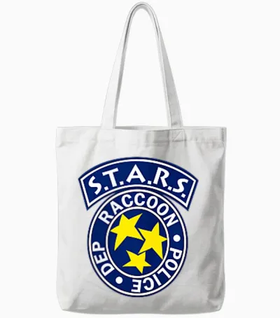 Resident Evil S.t.a.r.s. Tote Bags - White
