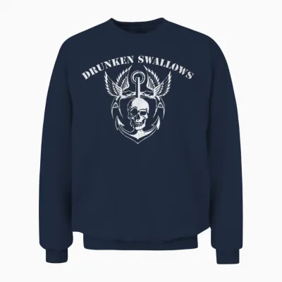 Drunken Swallows - Love St. Pauli Unisex Sweatshirt - Navy