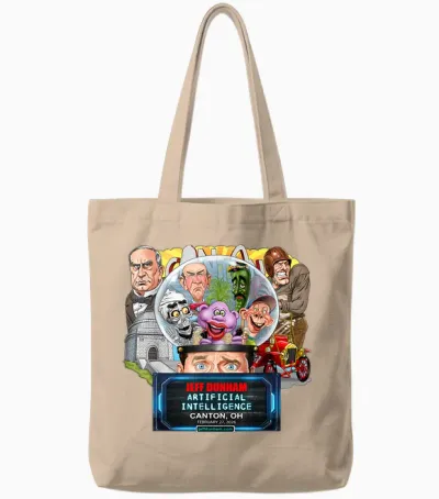 Jeff Dunham Canton, Oh (2026) Tote Bags - Natural