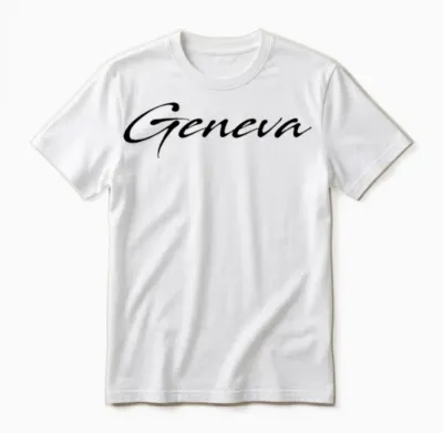 Geneva Unisex T-Shirt - White