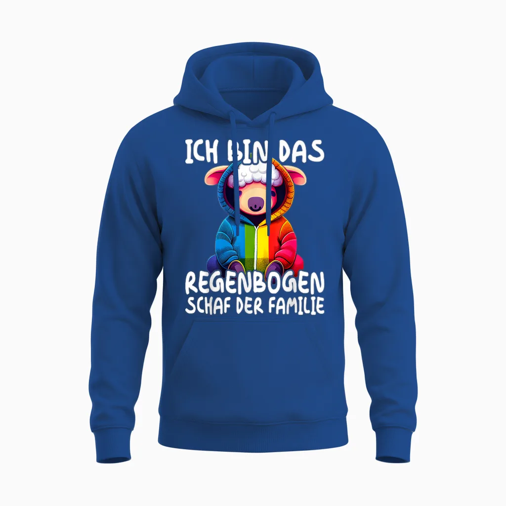 Lgbt Regenbogen Schaf Gay Csd Bisexual Pride Lgbtq Unisex Hoodie in Royal