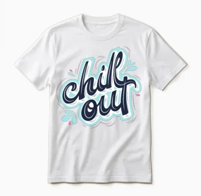 Chill Out Shadow Warrior Design Unisex T-Shirt - White