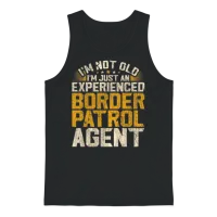 Border Patrol Agent Unisex Tank Top - Black – 1