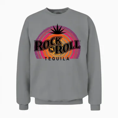 Rock N Roll Tequila Fourth Collection Unisex Sweatshirt - Sport Grey