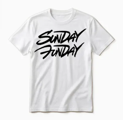 Sunday Funday Unisex T-Shirt - White