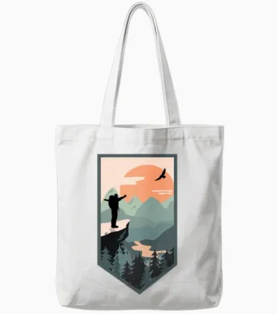 Hiking Tote Bags - White