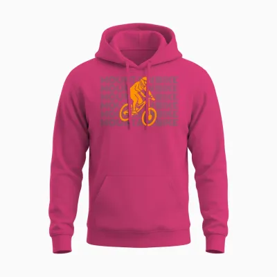 Mountain Bikes Accessories Mtb Mountain Biking Mtb Unisex Hoodie - Heliconia