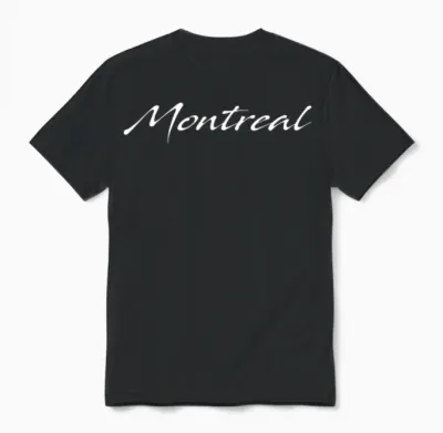 Montreal Unisex T-Shirt - Black