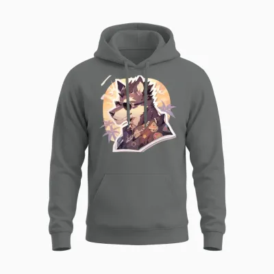 Dogs Pet Dog Owner Dog Lover Animal Unisex Hoodie - Graphite Heather