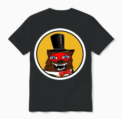 Bear Meme Token Unisex T-Shirt - Black