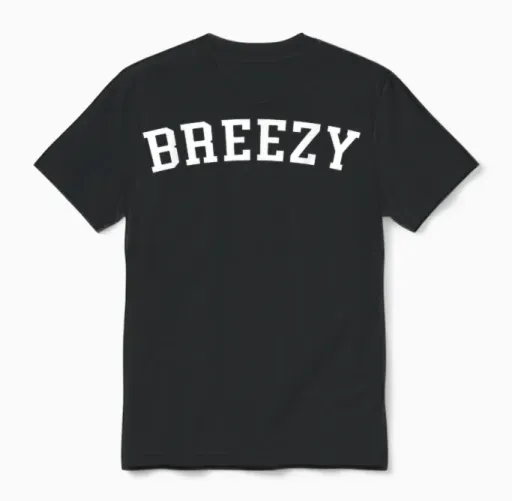 Breezy Unisex T-Shirt - Black
