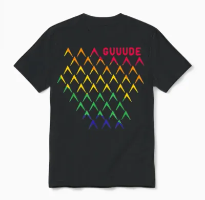 Gude Abbelwoiglas Bembel Muster Hessen äppler Lgbt Pride Unisex T-Shirt - Black