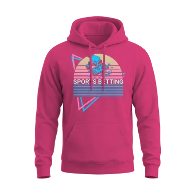 Sports Betting Bettor Retro Unisex Hoodie - Heliconia